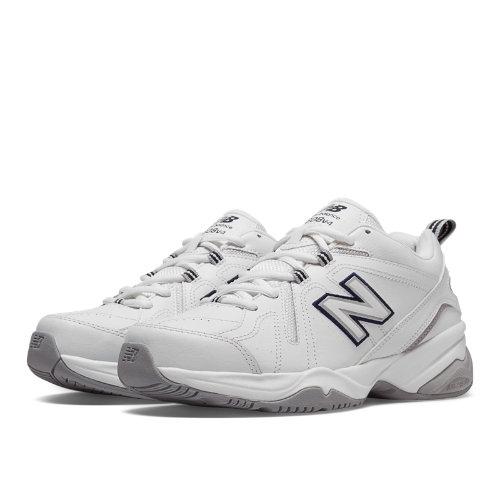 New Balance 608v4 Women's Everyday Trainers Shoes - White/blue (wx608v4w)