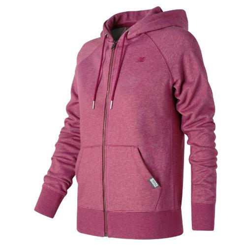 New Balance 63550 Women's Classic Full Zip Hoodie - Pink (wj63550ddh)