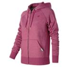 New Balance 63550 Women's Classic Full Zip Hoodie - Pink (wj63550ddh)