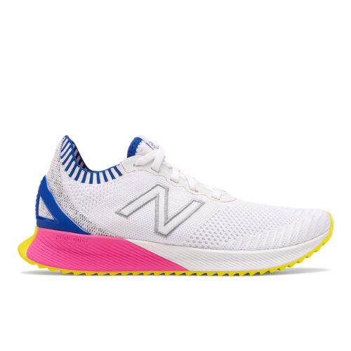 New Balance Fuelcell Echo Women's Neutral Cushioned Shoes - White/blue/pink (wfcecsw)