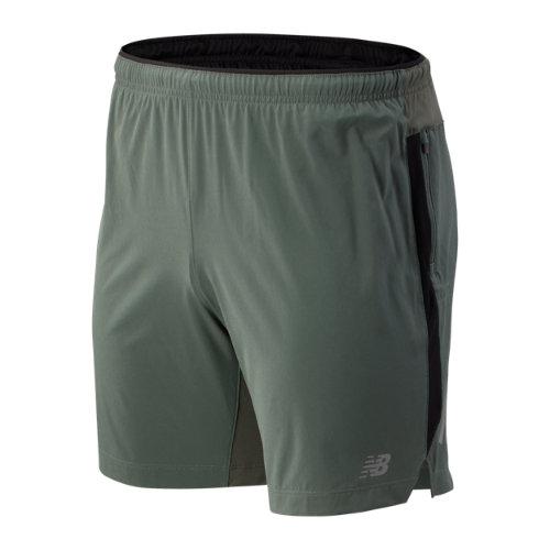 New Balance 81265 Men's Impact 7 Inch Short - Green (ms81265slg)