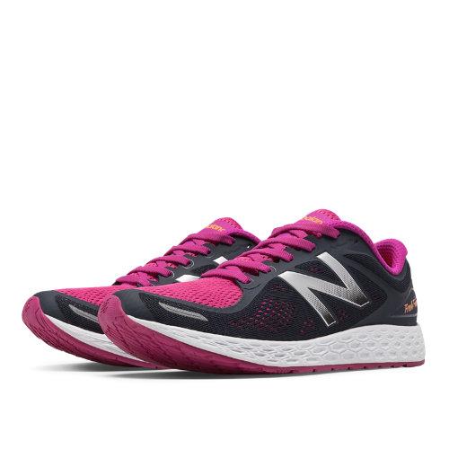 New Balance Fresh Foam Zante V2 Women's Neutral Cushioning Shoes - Azalea, Black (wzantpb2)