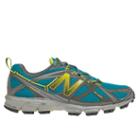 New Balance 610v3 Women's Neutral Cushioning Shoes - Teal, Light Grey, Lime (wt610tg3)