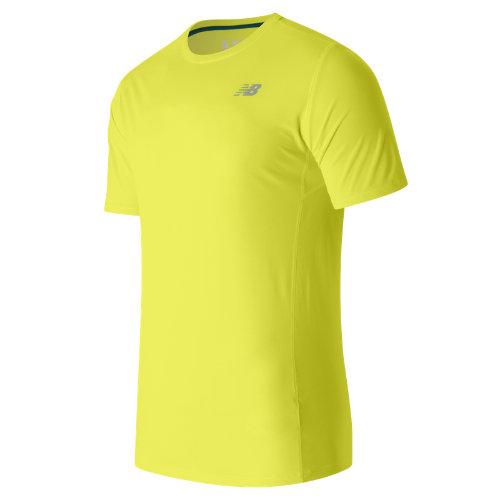 New Balance 53061 Men's Accelerate Short Sleeve - Yellow (mt53061ffy)