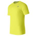 New Balance 53061 Men's Accelerate Short Sleeve - Yellow (mt53061ffy)