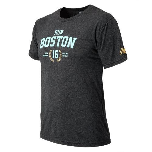 New Balance 61943 Men's Mens Run Boston Tee - Vintage Black (mt61943emlt)