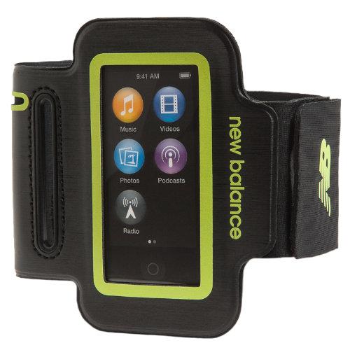 New Balance Men's & Women's Touch Armband - Black, Lime (52551)