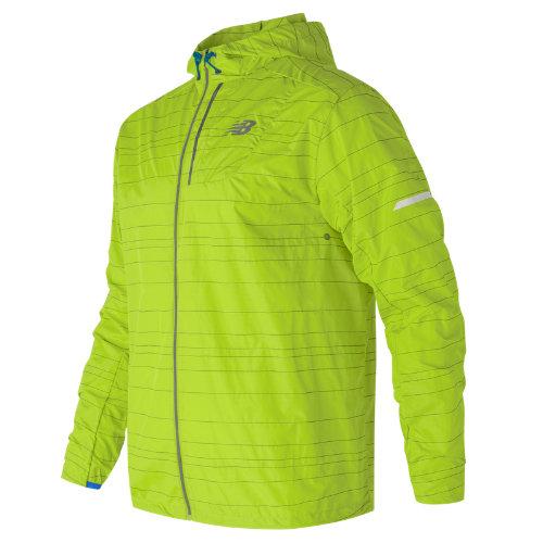 New Balance 71203 Men's Reflective Lite Packable Jacket - Yellow (mj71203hil)