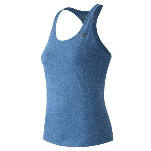 New Balance 53149 Women's Heathered Tank - Sonar Heather (wt53149soh)