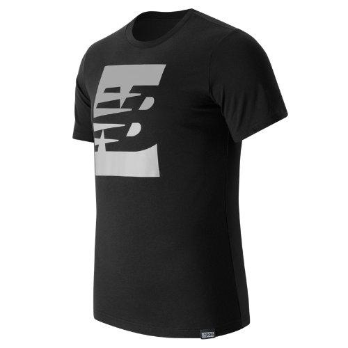 New Balance 63514 Men's Split Sport Style Tee - Black (mt63514bk)
