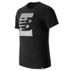 New Balance 63514 Men's Split Sport Style Tee - Black (mt63514bk)