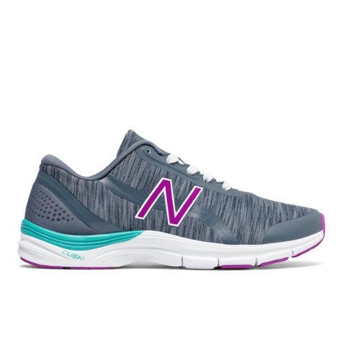 New Balance 711v3 Heathered Trainer Women's Cross-training Shoes - Grey/pink/green (wx711th3)