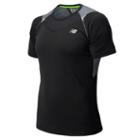 New Balance 5118 Men's Nb Ice Short Sleeve - Black, Steel Grey (mrt5118bk)