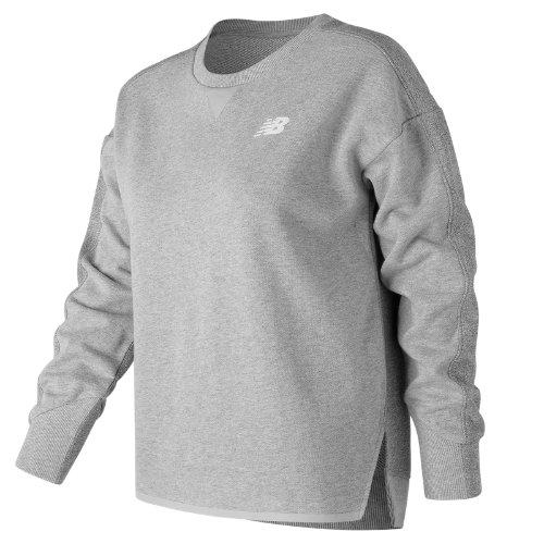 New Balance 73525 Women's 247 Sport Crew - Grey (wt73525ag)