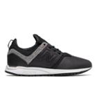 New Balance 247 Nb Grey Women's Sport Style Shoes - Black/brown (wrl247gy)