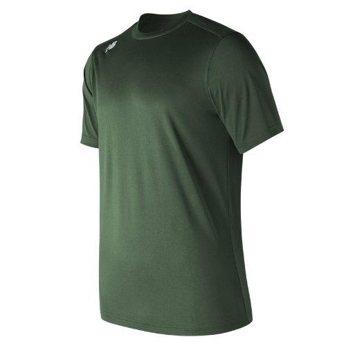 New Balance 500 Men's Short Sleeve Tech Baseball Tee - Green (tmmt500tdg)