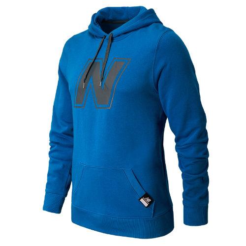 New Balance 4364 Men's Essentials Pullover Hoodie - Laser Blue (met4364lsb)