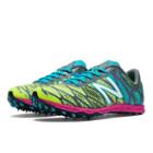 New Balance Xc900v2 Spike Women's Cross Country Shoes - Light Yellow, Blue Atoll, Exuberant Pink (wxc900ps)