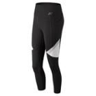 New Balance 83141 Women's High Rise Transform Pocket Crop - Black/white (wp83141bkw)