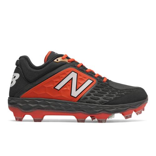 New Balance Fresh Foam 3000v4 Tpu Men's Cleats And Turf Shoes - Black/orange (pl3000t4)