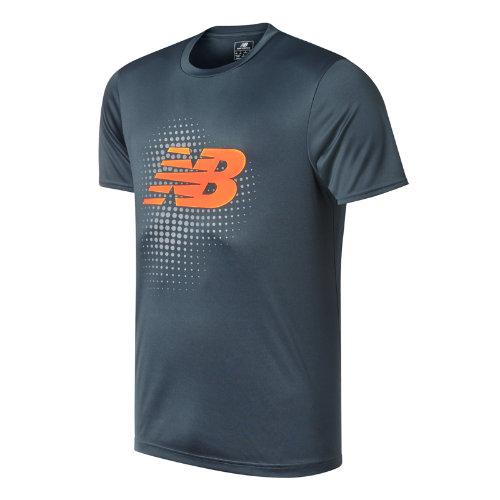 New Balance 732 Men's Tech Training Ss Jersey - Grey (wstm732thn)