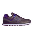New Balance 574 Mineral Glow Women's 574 Shoes - Purple, Bronze (wl574mga)