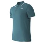 New Balance 53415 Men's Challenger Classic Polo - Blue (mt53415rip)