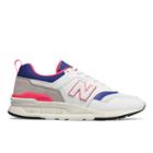 New Balance 997h Men's Classics Shoes - White/blue (cm997haj)