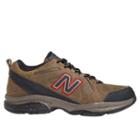 New Balance Water Resistant 608v3 Men's Everyday Trainers Shoes - Brown, Dark Brown, Red (mx608v3a)