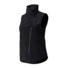 New Balance 93146 Women's Determination Nb Heat Flex Asym Vest - Black (wv93146bk)