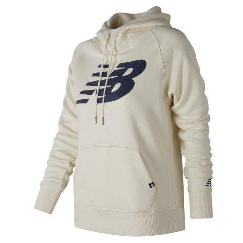 New Balance 73526 Women's Essentials Pullover Hoodie - Off White (wt73526aga)