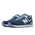 574 New Balance Women's 574 Shoes - Navy, Lavender, White (wl574cpd)