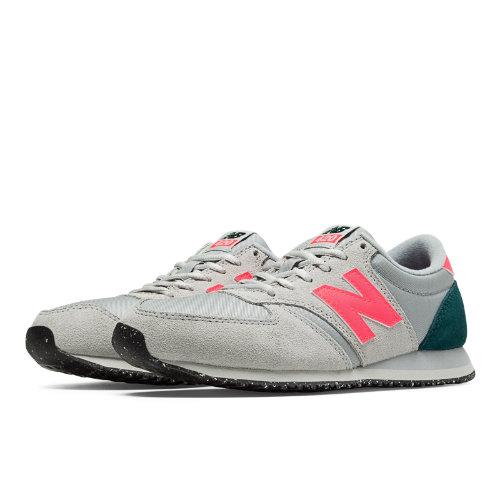New Balance 420 Composite Women's Running Classics Shoes - Light Grey, Pink (wl420coe)