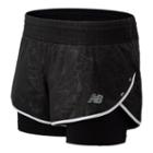 New Balance 93265 Women's Nycm Printed Impact 4 In 2 In 1 - (ws93265m)