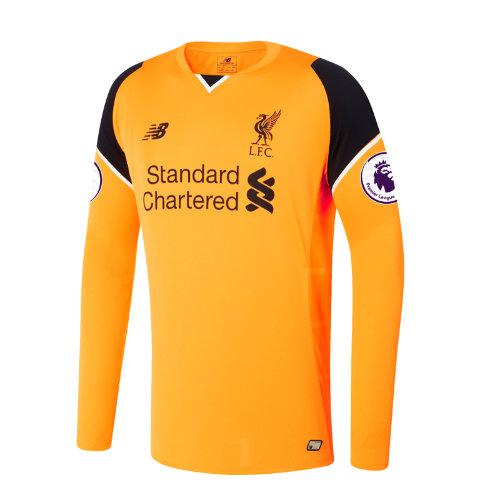 New Balance 63000922 Men's Lfc Mens Mignolet Away Epl Patch Gk Ls Jersey - (mt630009-22ya)