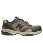 New Balance Steel Toe 627 Suede Men's Work Shoes - Brown (mid627o)