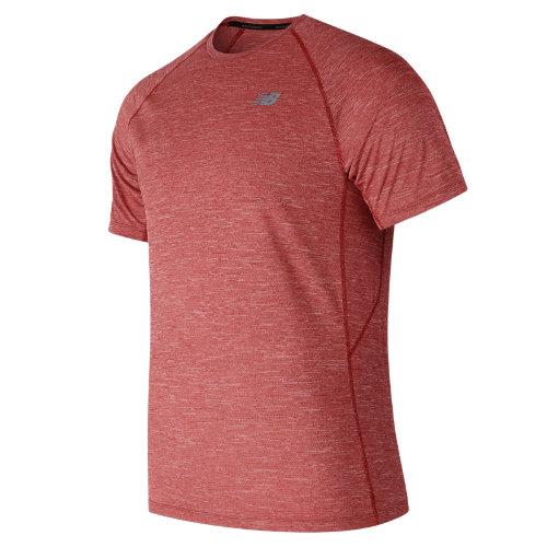 New Balance 81095 Men's Tenacity Short Sleeve - Red (mt81095rep)