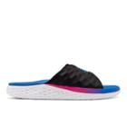 New Balance Fresh Foam Hupoo Men's Slides Shoes - Black/pink/blue (smftekb1)