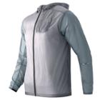 New Balance 61226 Men's Lite Packable Jacket - Grey (mj61226lcl)