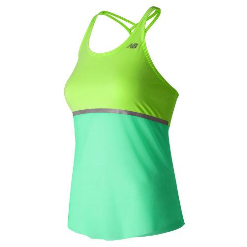 New Balance 71230 Women's Nb Ice Hybrid Tank - Green (wt71230lig)
