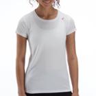 New Balance 3131 Women's Pink Ribbon Go 2 Short Sleeve Tee - White, Sangria (rwrt3131wt)