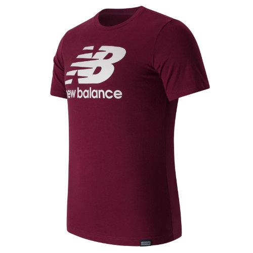 New Balance 63554 Men's Classic Ss Logo Tee - Red (mt63554adr)