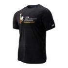 New Balance 93250 Men's Nyc Marathon Q Speed Breathe Short Sleeve - Black (mt93250mbk)