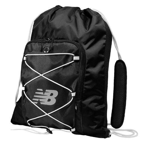 New Balance Men's & Women's Media Cinch Sack - Black (500044blk)