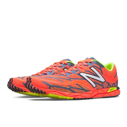 New Balance 1600v2 Spikeless Men's Racing Flats Shoes - Orange, Navy, White (mrc1600o)