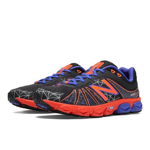 New Balance 890v4 Men's Running Shoes - Black, Red, Purple (m890rb4)