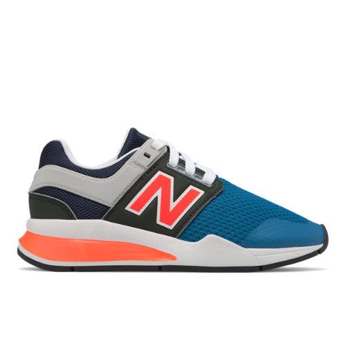 New Balance 247 Kids Grade School Lifestyle Shoes - (kl247gs-lb)