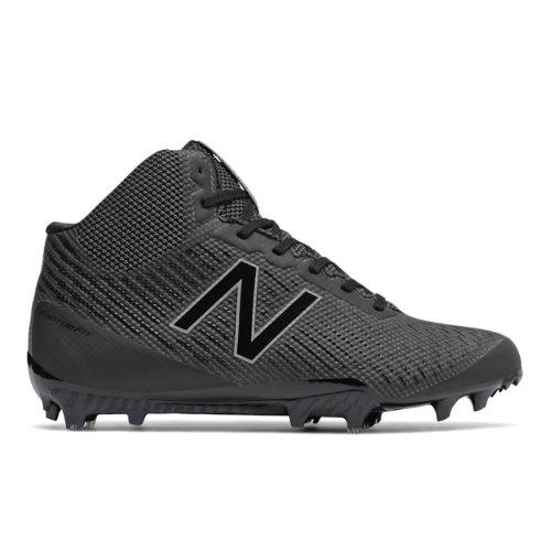 New Balance Burn X Mid-cut Men's Lacrosse Shoes - Black (burnxmbk)