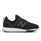 New Balance 247 Sport Kids' Pre-school Lifestyle Shoes - Black/blue (kl247blp)