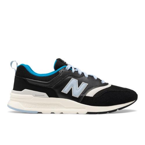New Balance 997h Women's Classics Shoes - Black/blue (cw997hnb)